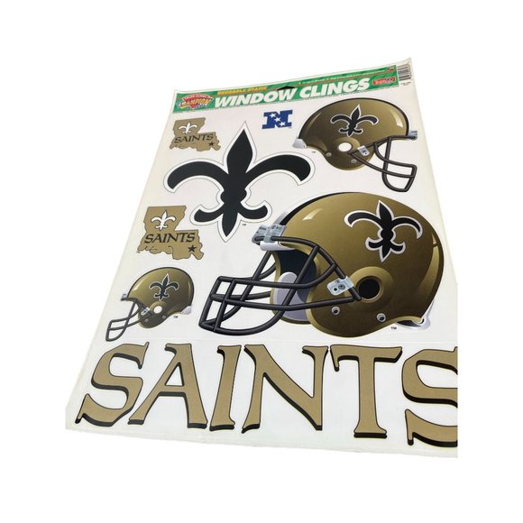 1996 NFL New Orleans Saints Window Clings - new - Picture 1 of 2